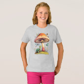 丘の上のカメ Tシャツ (正面フル)