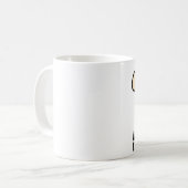 丘の上のコーヒーマおもしろいグ コーヒーマグカップ (正面左)