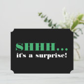 丘の上のサプライズ誕生日パーティー 招待状 (スタンド正面)