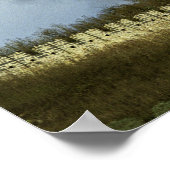 丘の上のシャトー・ド・チノン・カストレテア ポスター (角)