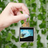 丘の上のバスケット#2 キーホルダー (手)