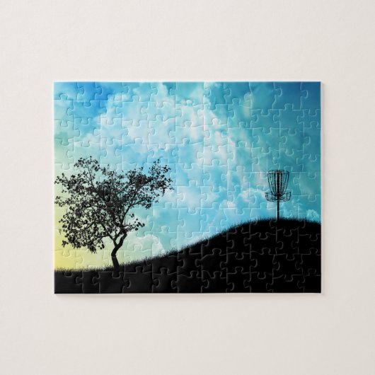 丘の上のバスケット#2 ジグソーパズル (横)