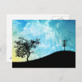 丘の上のバスケット#2 ポストカード (正面/裏面)