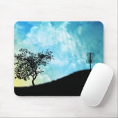 丘の上のバスケット#2 マウスパッド (マウス)