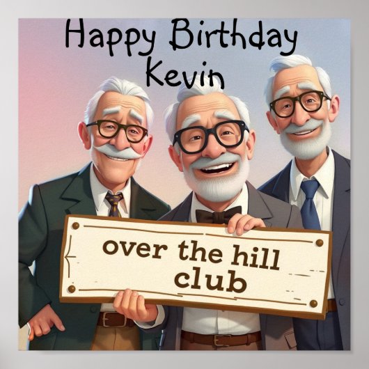 丘の上のポスター ポスター (正面)