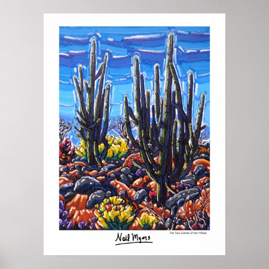 丘の上の二つの巨人のポスター ポスター (正面)