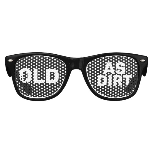 丘の上の古おもしろいいサングラスのおもしろい眼鏡！ キッズサングラス (正面)