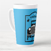 丘の上の四辺形ハッピーバースデー カフェラテマグ (左アングル)