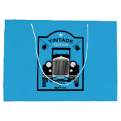 丘の上の四辺形ハッピーバースデー ラージペーパーバッグ (裏面)