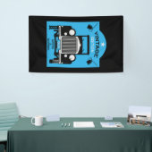 丘の上の四辺形ハッピーバースデー 横断幕 (トレードショー)