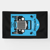 丘の上の四辺形ハッピーバースデー 横断幕 (横)