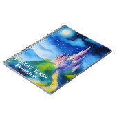 丘の上の城、夢を追う ノートブック (左側)