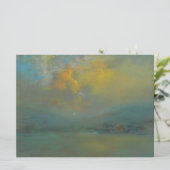 丘の上の夕日（Glenn Cooper Henshaw著） カード (スタンド正面)