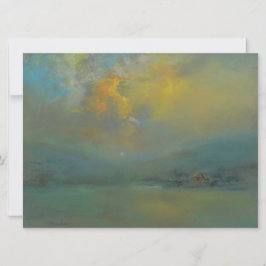 丘の上の夕日（Glenn Cooper Henshaw著） カード