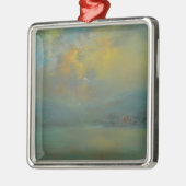 丘の上の夕日(Glenn Cooper Henshaw著) メタルオーナメント (左)