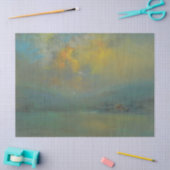 丘の上の夕日(Glenn Cooper Henshaw著) 薄葉紙 (クラフト)