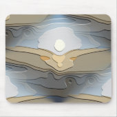 丘の上の太陽 マウスパッド (正面)