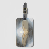 丘の上の太陽 ラゲッジタグ (正面縦)