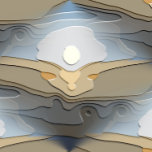丘の上の太陽 卵形バックル<br><div class="desc">ウェールズの丘の上に太陽の抽象芸術アートデザイン。</div>