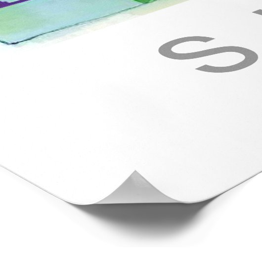 丘の上の家 ポスター (角)