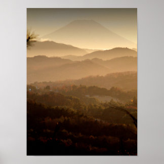 丘の上の富士山 ポスター