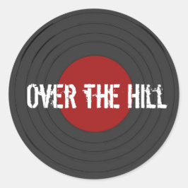 丘の上の岩Nロール記録 ラウンドシール