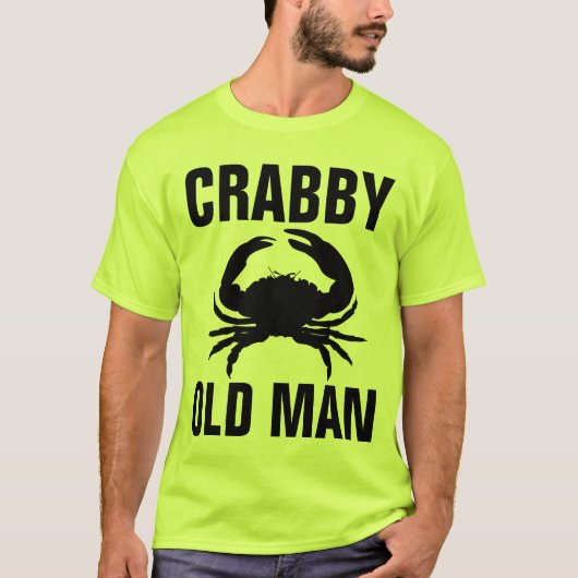 丘の上の男の子誕生日「CRABBY」 Tシャツ (正面)