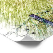 丘の上の白い家 ポスター (角)