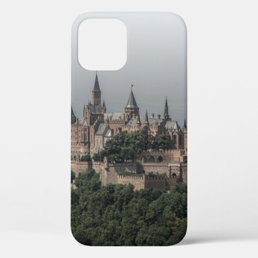 丘の上の白と灰色の城 Case-Mate iPhoneケース (裏面)