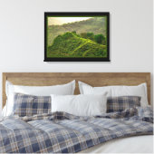 丘の上の緑の森 キャンバスプリント (インサイチュ (寝室))