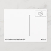 丘の上の羊の大麦 ポストカード (裏面)