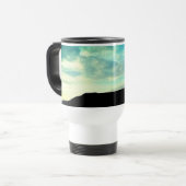 丘の上の青い雲 トラベルマグ (正面左)