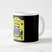 丘の上の60代のハッピーバースデー ジャンボコーヒーマグカップ (正面右)