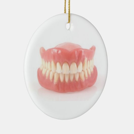 丘の上の"偽の歯"とオーナメントとギフト セラミックオーナメント (右)