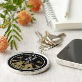 丘の上誕生日 キーホルダー (側面)