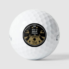 丘の上誕生日 ゴルフボール