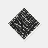 丘の上 スタンダードカクテルナプキン (角)