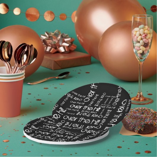 丘の上 ペーパープレート (複数)