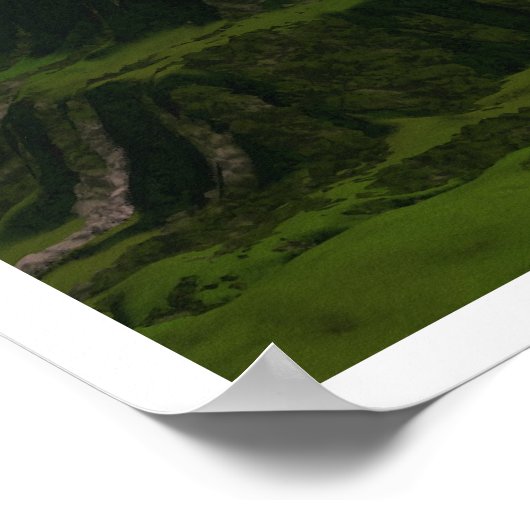 丘の上 ポスター (角)