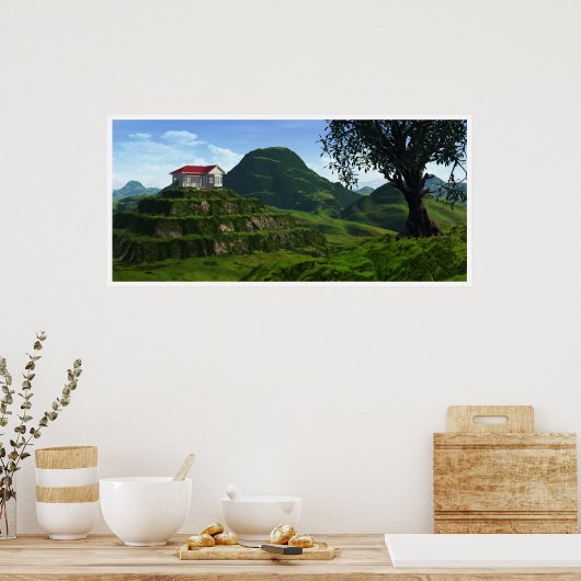 丘の上 ポスター (キッチン)