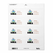 丘の上 ラベル (フルシート)