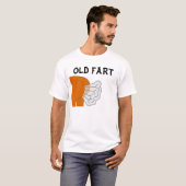 丘の上、古いFART、おもしろい誕生日Tシャツ Tシャツ (正面フル)