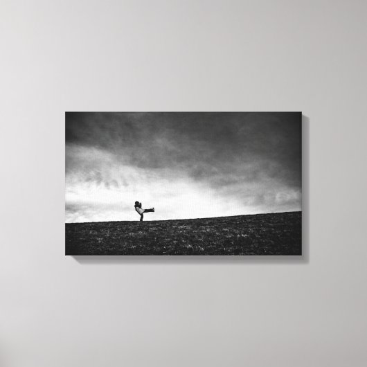 丘の付属物 キャンバスプリント (正面)