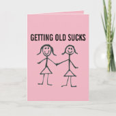 丘の向こうにあおもしろいる挨拶状 シーズンカード (正面)