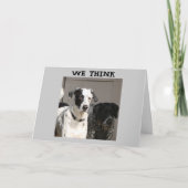 丘の向こうに素晴らし見える! カード (正面)