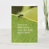 丘の向こうに カード (正面)