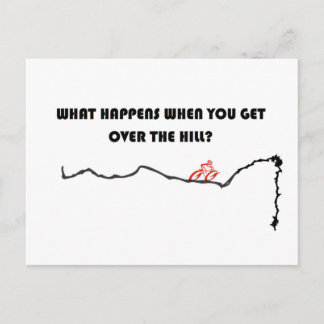 丘の向こうに ポストカード