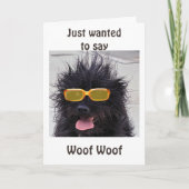 **丘の向こう**右角のユーのまわりにモア カード (正面)