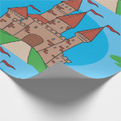 丘の城 ラッピングペーパー (角)