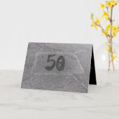 丘の書上にすごい カード (黄色い花)